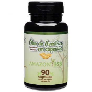 imagem Óleo de Avestruz 90 Cápsulas - 500mg